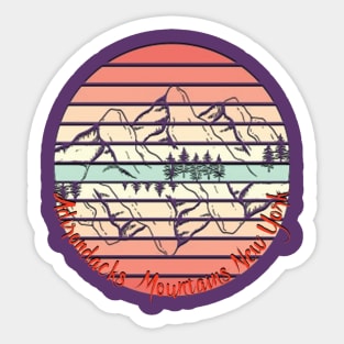 Adirondacks Sticker